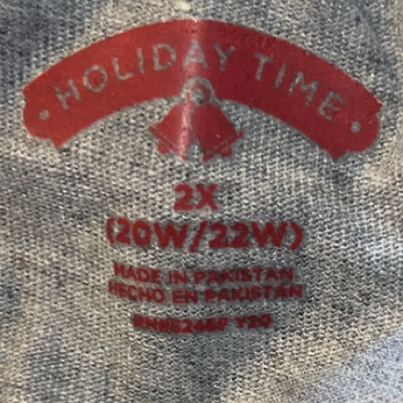 Holiday Time Women's Christmas T-Shirt - Picture 4 of 5